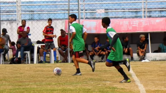 1ª avaliação de futebol ocorreu nos dias 14 e 15 em Teixeira de Freitas