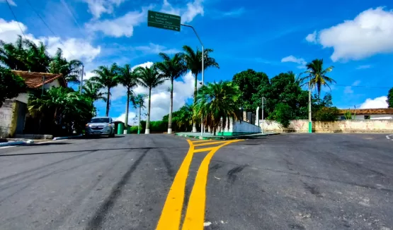 Prefeitura de Lajedão conclui asfalto da Av. Getúlio Vargas e anuncia novas obras 