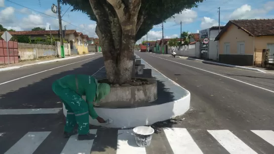 Prefeitura de Lajedão conclui asfalto da Av. Getúlio Vargas e anuncia novas obras 