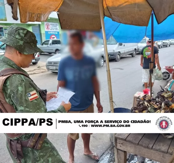 CIPPA/PS apreende 71 unidades de Caranguejo Uçá e 91 unidades de Guaiamum, em ações de fiscalização no município de Ilhéus