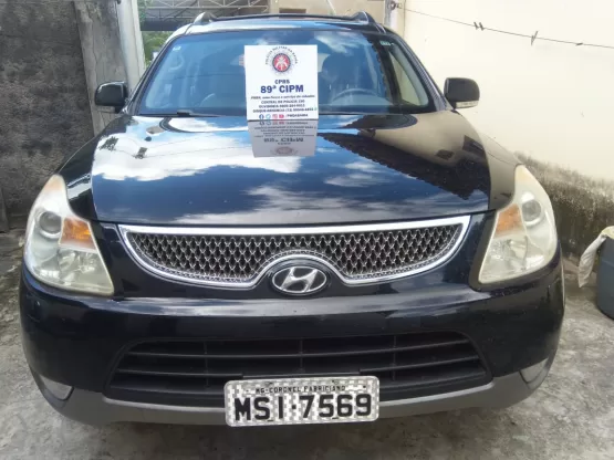 PM recupera carro furtado em Nova Viçosa