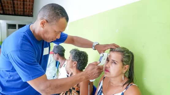 Prefeitura de Lajedão realizou mais um mutirão do glaucoma para pacientes do município