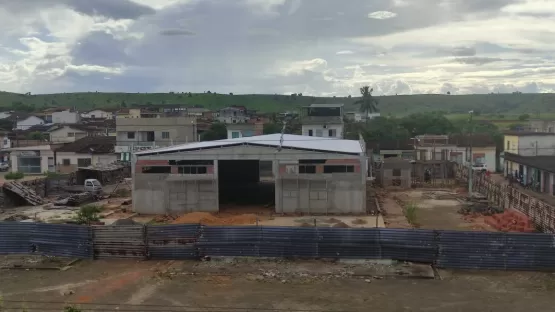 Obras do novo Mercado Municipal de Itanhém segue a todo vapor