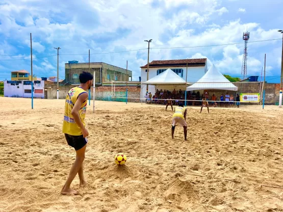 Mucuri tem mais um final de semana esportivo, com disputas de futevôlei nas quadras de areia