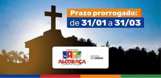 Prefeitura de Alcobaça prorroga prazo para identificação de jazigos no cemitério local