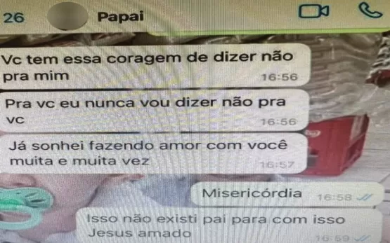 Pai é preso suspeito de estuprar filhas e enviar mensagens com teor sexual a elas