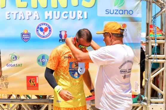 Premiações encerram a 3ª Etapa do Circuito Baiano de Beach Tennis em Mucuri