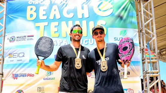 Premiações encerram a 3ª Etapa do Circuito Baiano de Beach Tennis em Mucuri