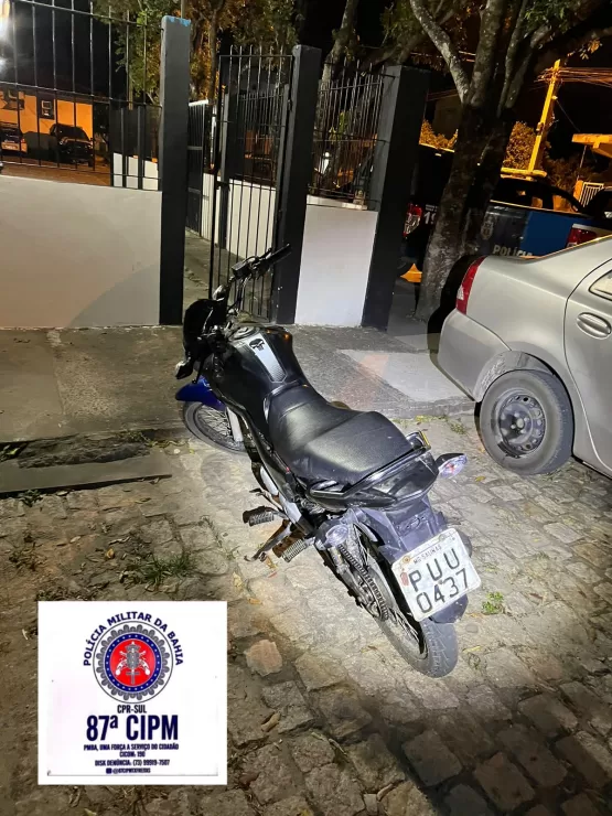 PM prende suspeito com cocaína durante a madrugada em Teixeira de Freitas