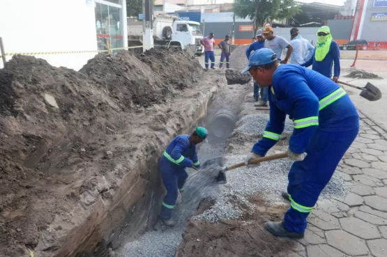 Prefeitura inicia obra no entorno do Shopping Teixeira Mall