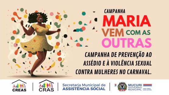 Assistência Social lança campanha pré-carnaval de combate a importunação sexual