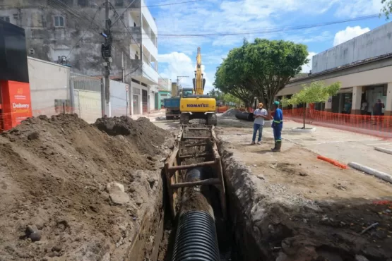 Obras no entorno do Shopping Teixeira Mall avançam; veja fotos