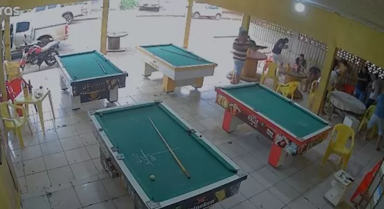 Sete pessoas são mortas a tiros após dupla perder em jogo de sinuca em bar de MT 