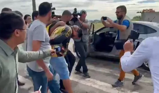 Segundo autor de chacina em bar no MT é preso após se entregar à polícia