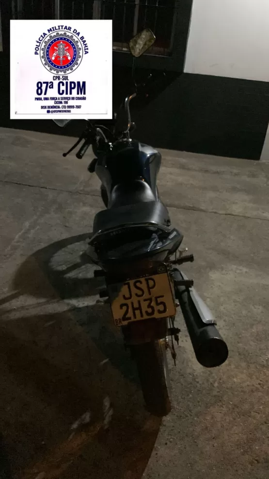 PM prende suspeito com maconha em Teixeira de Freitas