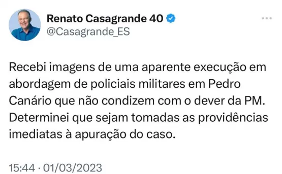 Câmera de segurança flagra policial executando jovem algemado em Pedro Canário