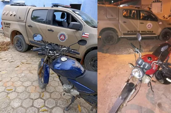 Com auxílio de sistema de videomonitoramento, PM recupera motos roubadas em Ibirapuã