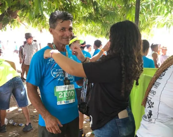 Com apoio da prefeitura atleta de Itanhém participa de maratona em Petrolina