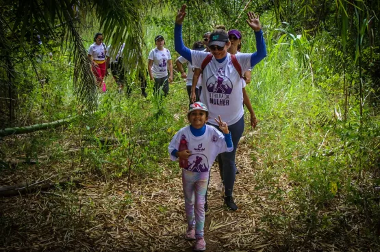 2ª Trilha da Mulher ocorreu no último domingo (12) em Teixeira de Freitas