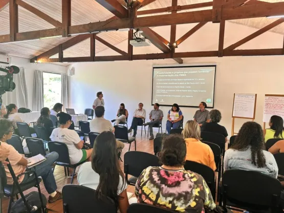 Secretaria de Meio Ambiente participa de oficina para uso sustentável da Mata Atlântica