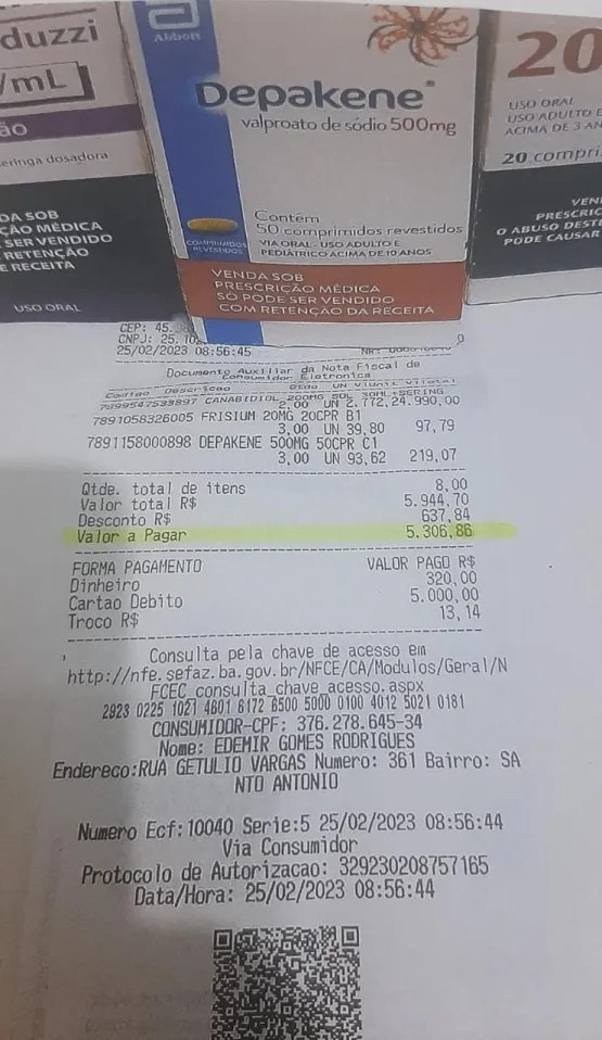 Ajuda- Guarda municipal faz campanha para comprar medicamentos para o filho que sofre com convulsões