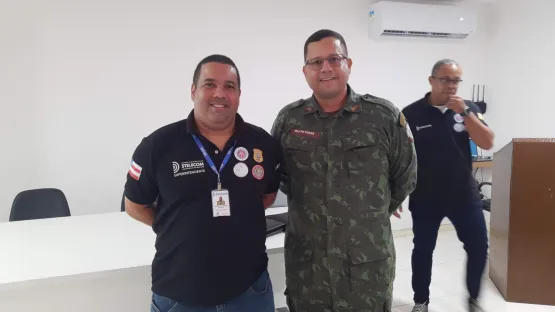 Comandante da CIPPA/PS participa de reunião na sede do CICOM/Costa do Descobrimento.