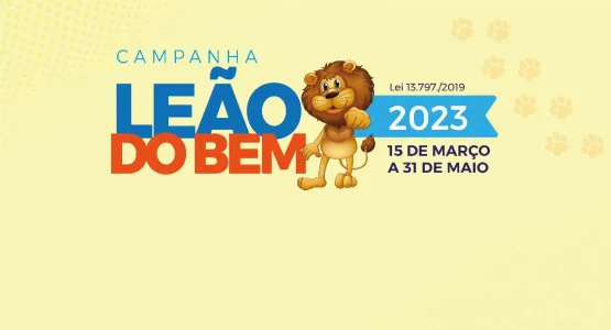 Campanha Leão do Bem 2023 começou nesta quarta-feira (15); em Teixeira de Freitas