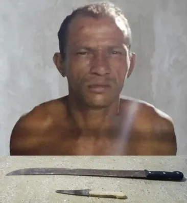 “Zé Grude” é preso após agredir companheira com um facão e ameaçá-la com faca durante briga de casal, em Itamaraju