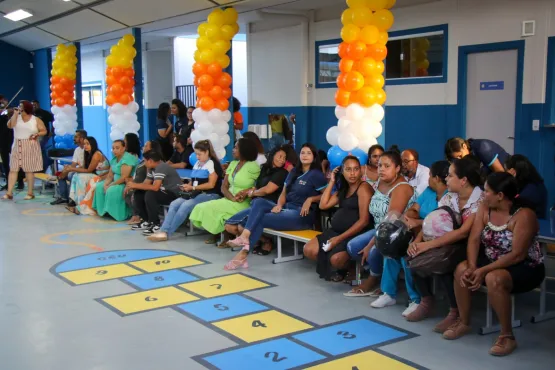 Confira como foi a inauguração da Creche Municipal Tarsila do Amaral nesta segunda (20), em Teixeira 