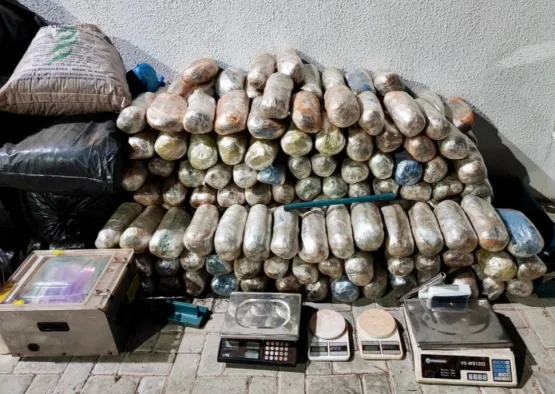 Homem é preso em posse de 634 kg de maconha avaliados em R$ 2 milhões