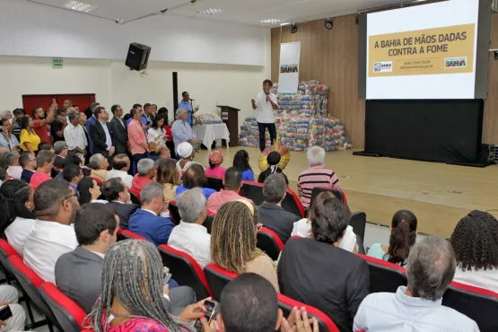 Govenrnador  apresenta programa Bahia Sem Fome