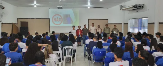 Projeto Rede Cidadã dá início às palestras contra às drogas em escolas de Teixeira de Freitas