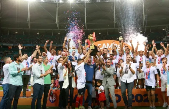 Final do campeonato baiano na Arena Fonte Nova apoia programa Bahia Sem Fome e arrecada alimentos