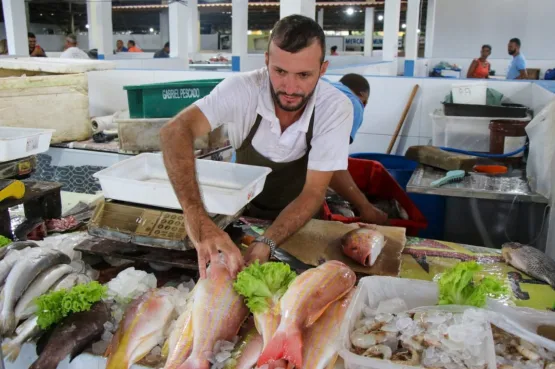 Prefeito Dr, Marcelo Belitardo inaugura peixaria do Mercado Municipal nesta segunda (03)