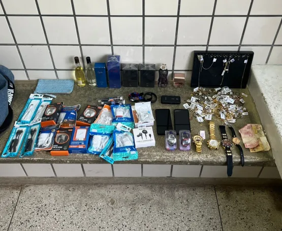 CIPE/MA – CAEMA prende em Teixeira indivíduo suspeito de furtar várias joalheiras na cidades do Prado, Mucuri e Alcobaça