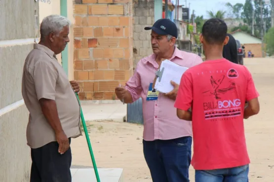 Regularização fundiária: Prefeitura de Teixeira de Freitas realiza cadastro socioeconômico no Ulisses Guimarães