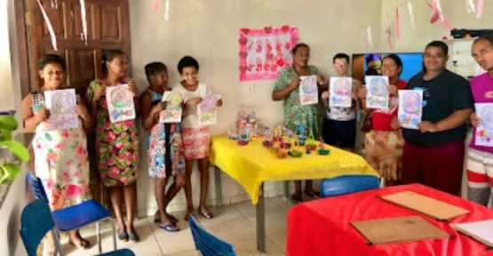 CAPS de Alcobaça realiza festa em comemoração à Páscoa levando alegria e comunhão aos pacientes