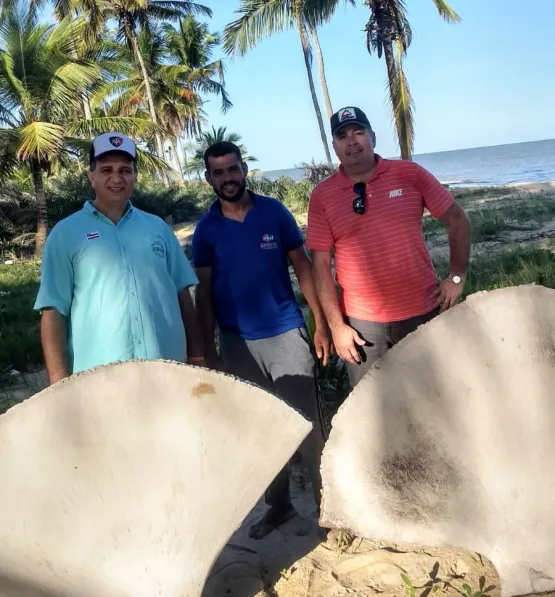 Nova Viçosa realiza Sorologia pra Influenza Aviária na comunidade de Barra Velha