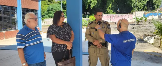 Com auditório lotado Projeto Rede Cidadã fala de fake news e prevenção às drogas drogas no CETEPES de Teixeira de Freitas