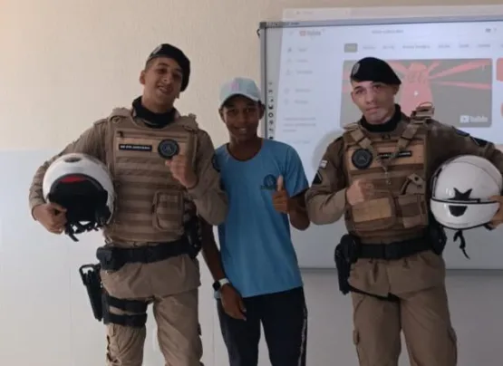 Prado: Secretaria de Educação em parceria com a Polícia Militar realizam ações de segurança nas escolas públicas do município