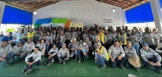 Equipe do CTA/Mucuri participa da Semana da qualidade de vida na Suzano