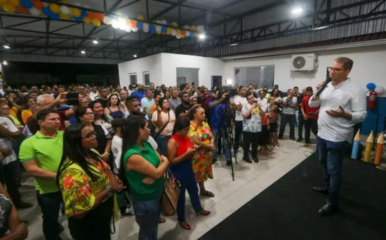 Prefeito Dr. Marcelo Belitardo reinaugura a Escola Municipal Gilberto Cardoso