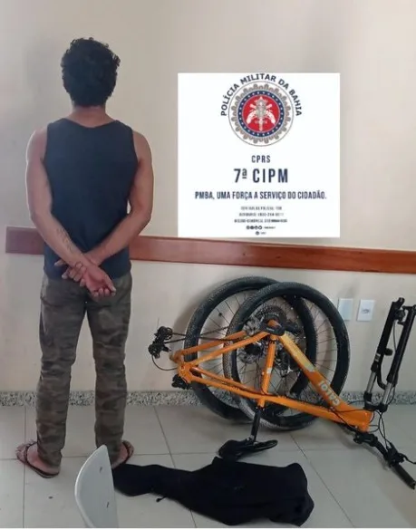 Policiais da 7ª CIPM recuperam bicicleta furtada em Eunápolis