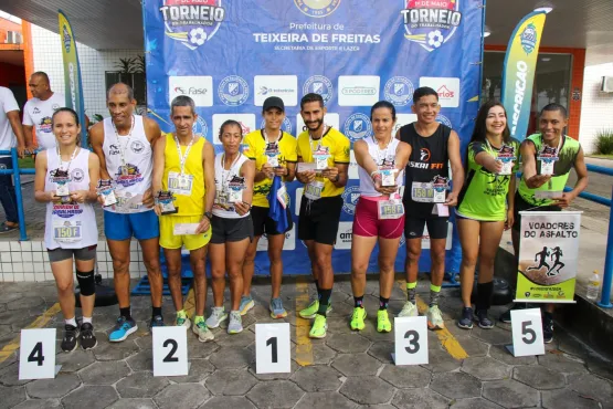 Corrida do Trabalhador ocorreu  em Teixeira de Freitas no último domingo , 30