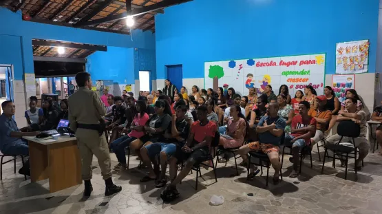 Projeto Rede Cidadã vai a Santo Antônio falar sobre prevenção às drogas em escola