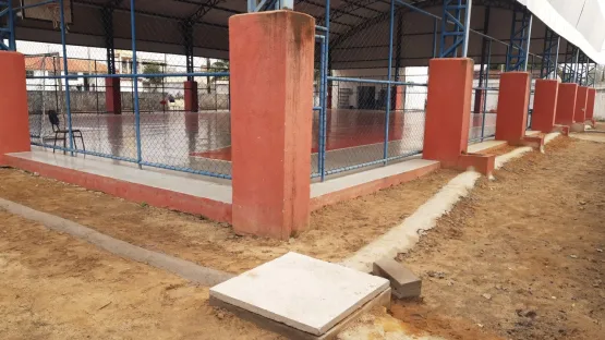 Obras de revitalização da maior Escola do município de Mucuri estão chegando a fase final em Itabatã