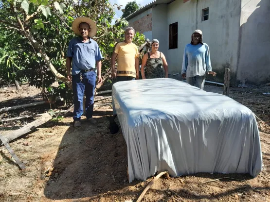 Secretaria de Agropecuária oferece serviços de maquinário para colheita de silagem da agricultura familiar em Mucuri