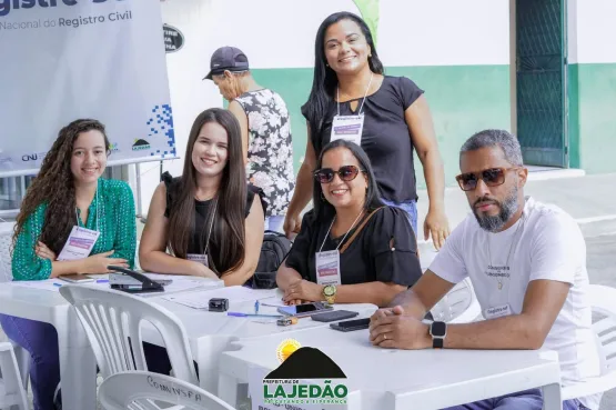 Lajedão participa da Campanha “Registre–se”