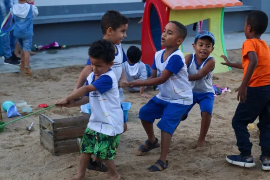 Semana Mundial do Brincar estimula instituições de ensino teixeirenses na integração entre brincadeiras e a natureza