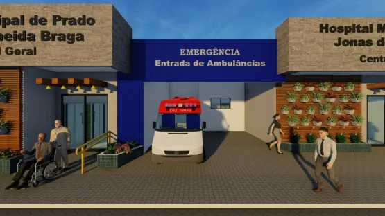 Prefeito Gilvan investe na saúde pública do Prado com reforma e ampliação do hospital
